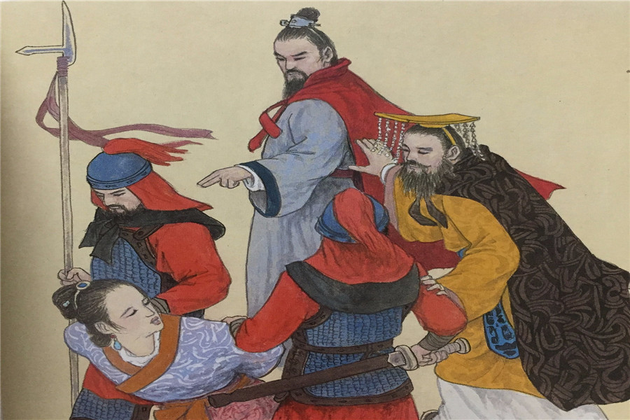 孙武练兵,上来就杀了这两个人,让吴王看傻了