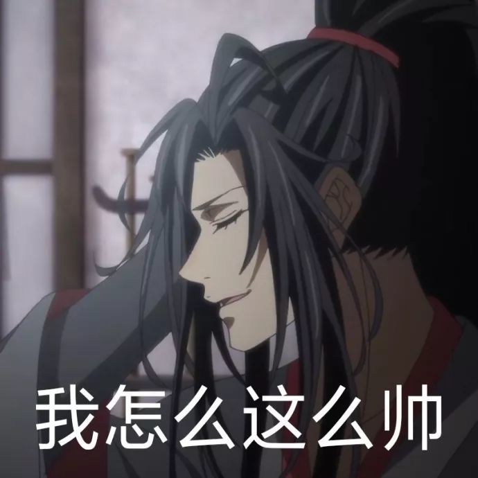 魔道祖师表情包:此生不悔入魔道,来世共饮天子笑-天天