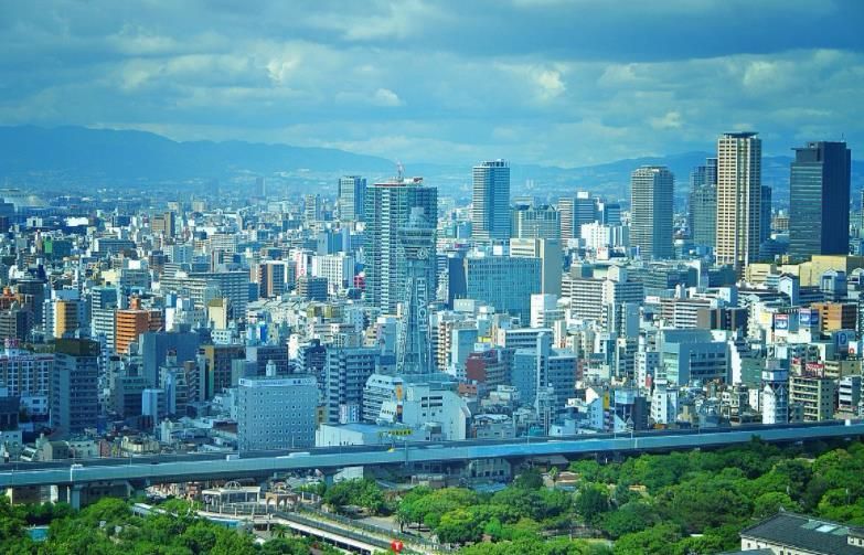 日本第二大城市大阪,gdp跟广州差不多,城建比广州差远