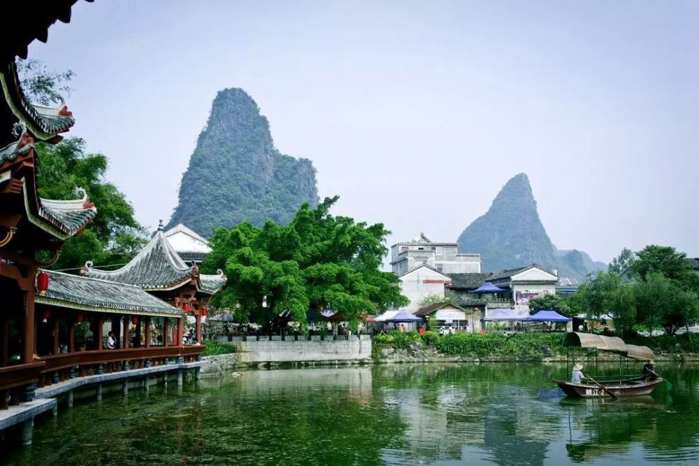 贺州黄姚古镇 清新淡雅,中国最美的十大古镇之一 每一处景点都不需