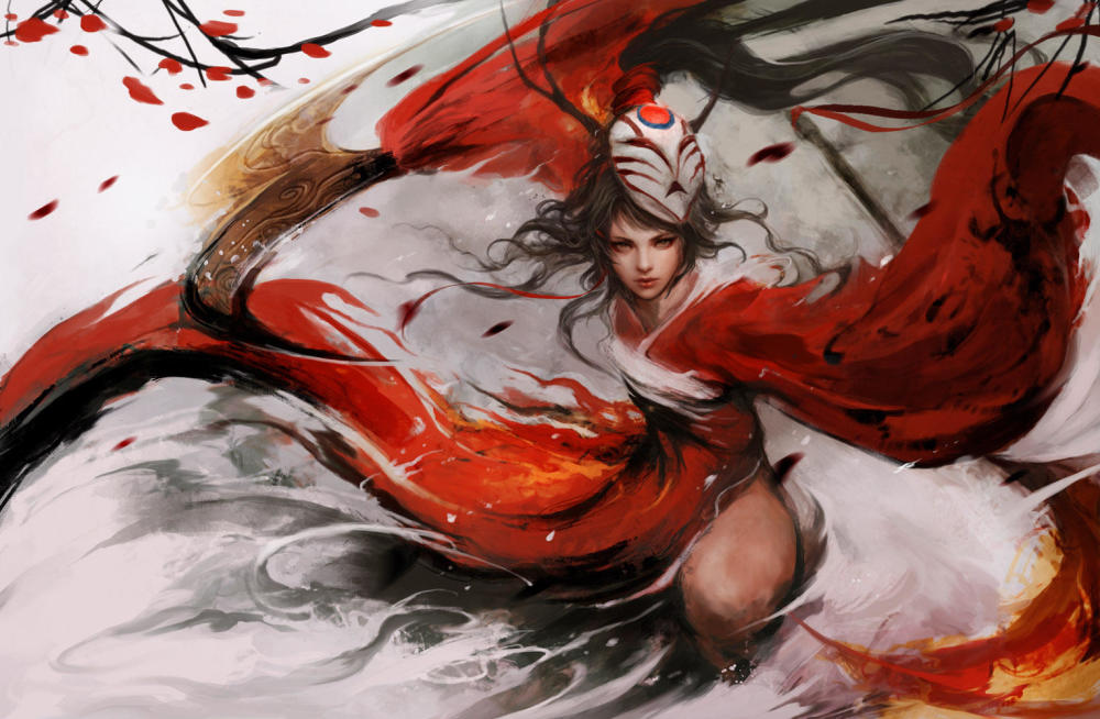 鬼武姬阿卡丽