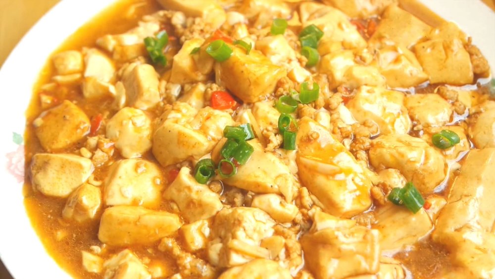 川菜麻婆豆腐,做法简单、在家就能做的美食!