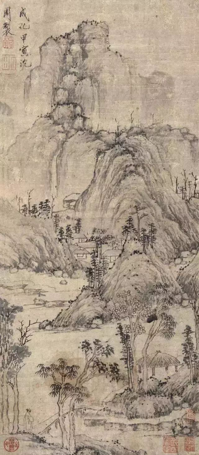 山水画,沈周,台北故宫博物院,庐山高,北京故宫博物院