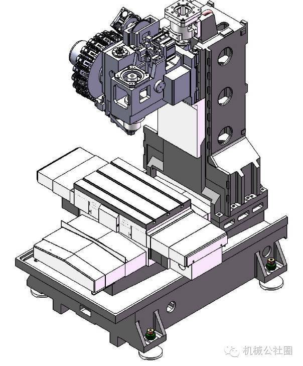 数控机床内部结构美图——加工中心