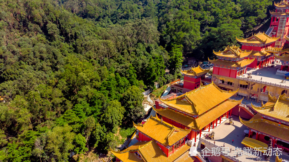 东莞观音寺,宫廷般的建筑,雄伟壮观,高端大气上档次