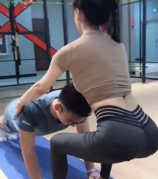 健身房,抖音,臀部,私教,美女