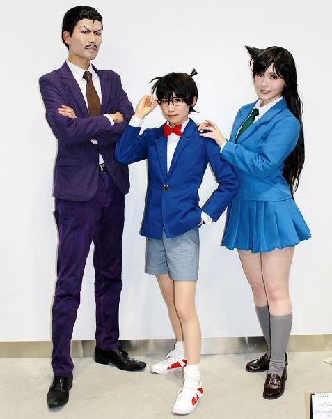 名侦探柯南cosplay,还是熊叔cos的柯南比较帅!