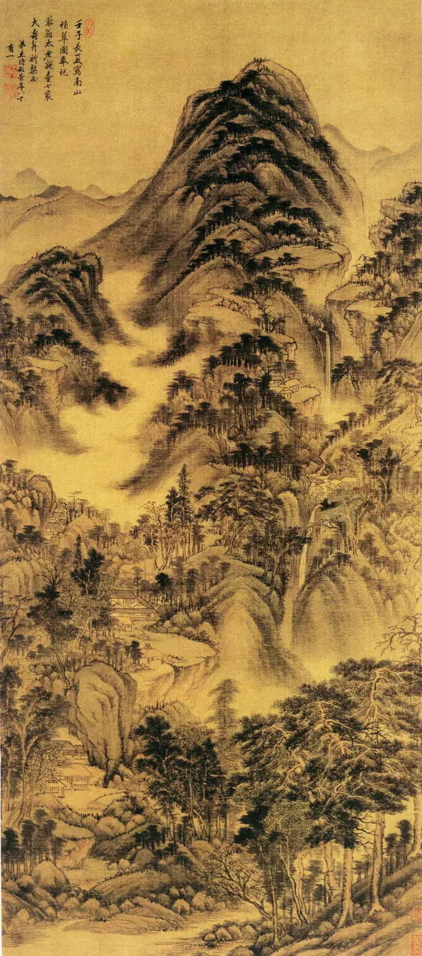 清初四王 王时敏 王鉴 王翚 王原祁 看点快报