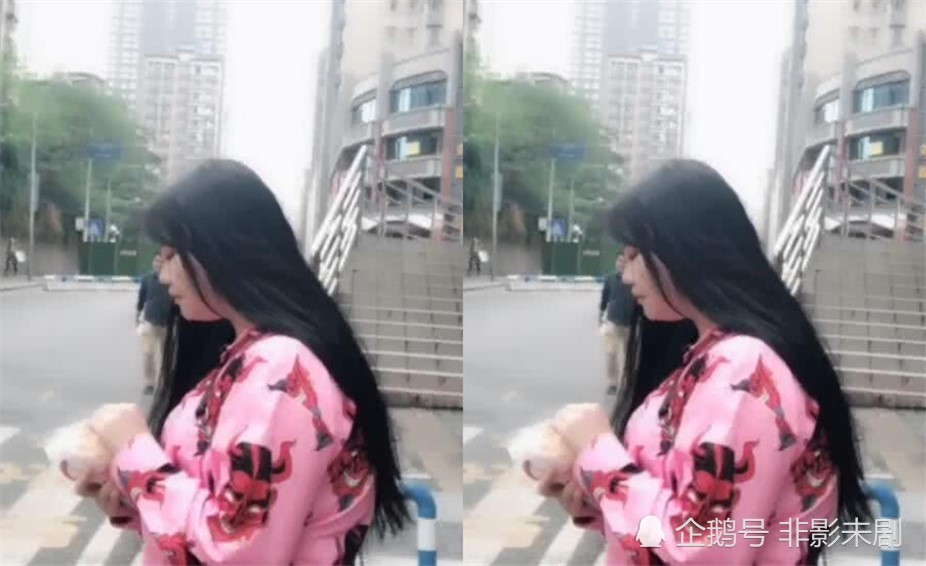 200斤小姐姐挑战"死亡芭比粉"卫衣,一转身美到让人挪不开眼