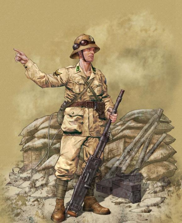 最帅气的二战意大利军队单兵装备,服饰图解