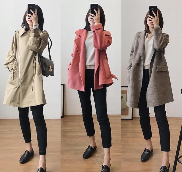 51套秋冬日常穿搭,给你的搭配做减法 拒绝臃肿