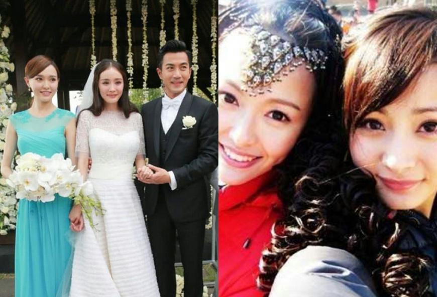 唐嫣罗晋结婚,杨幂踩点送祝福美糖永远幸福
