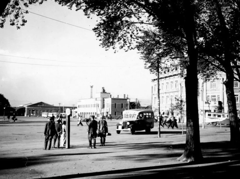 老照片:1936年的长春市,伪满洲国的首都新京