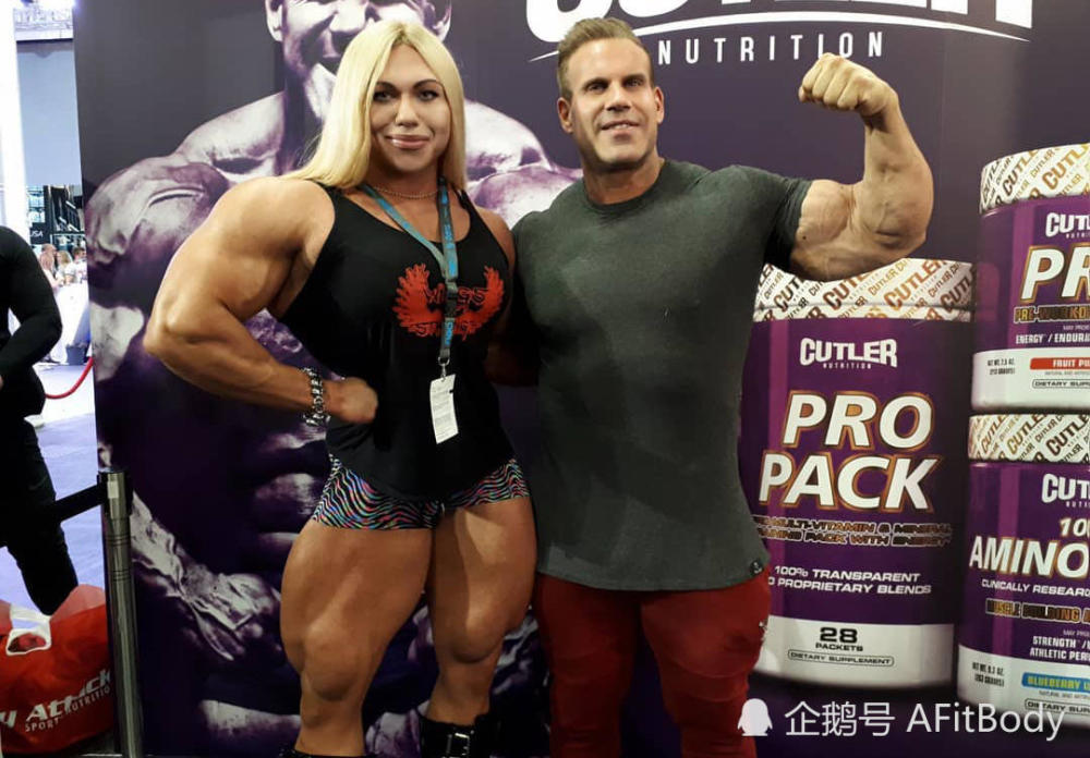 沉迷于练肌肉的女人,块头比男人还要大!