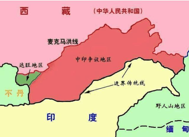 中国没有将这块土地划出去,但不丹却霸占了69年,不肯归还