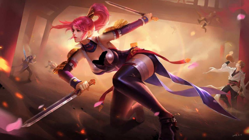 王者荣耀,王者荣耀英雄,花木兰,庄周,宫本武藏