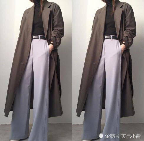 毛呢大衣怎么搭配阔腿裤?温柔风vs女王范儿,甜