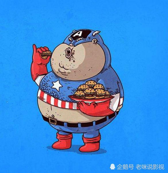 当漫威英雄吃成了大胖子!小蜘蛛命悬一线,美队能顶八个钢铁侠!