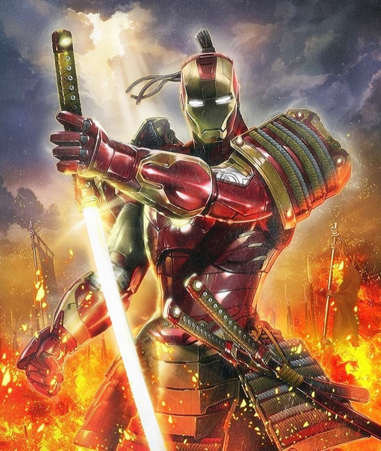 钢铁侠最霸气的4套概念战甲,武士版超帅,图4是灭霸克星