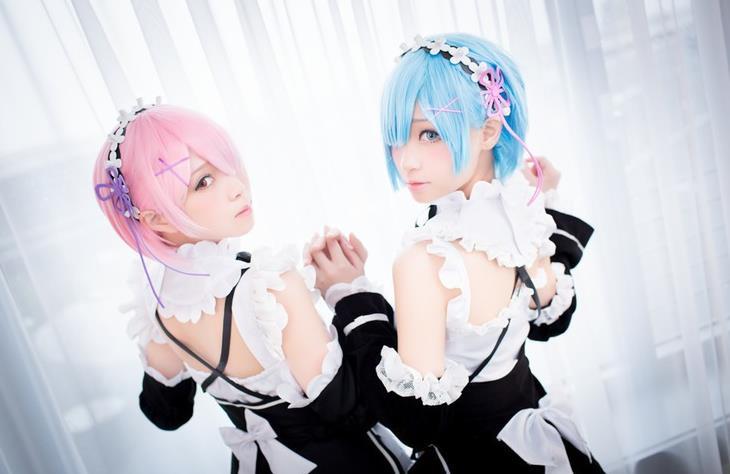 cosplay,雷姆,拉姆