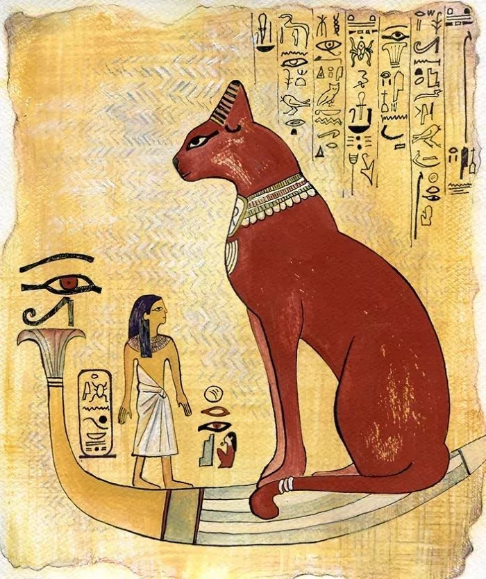 从古埃及穿越来的神……神兽喵.