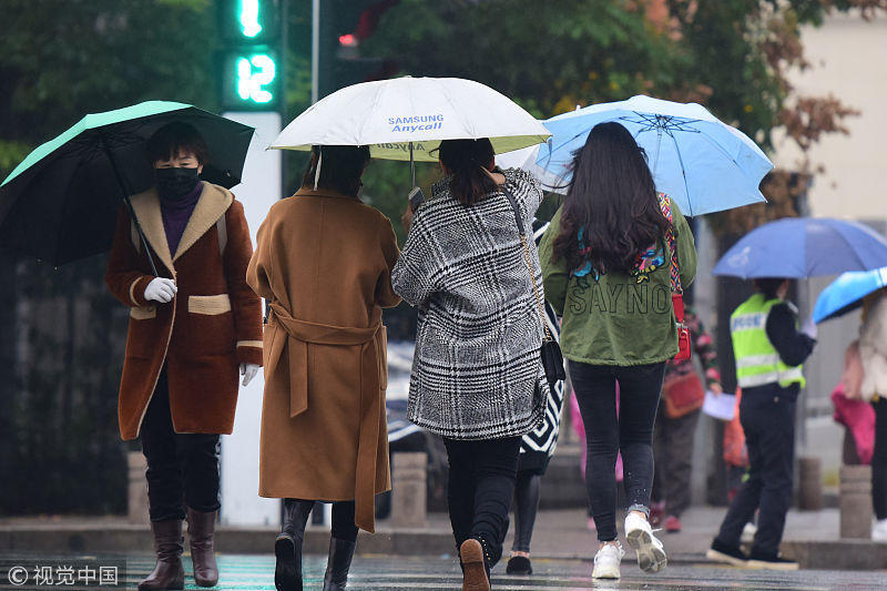 立冬节气,全国部分地区迎来降雨降温天气