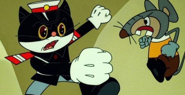 动画片中的黑猫警长英勇神武是大家公认的大英雄,毕竟它还是一只用"枪