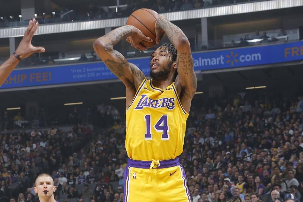 常规赛:湖人VS国王 图集