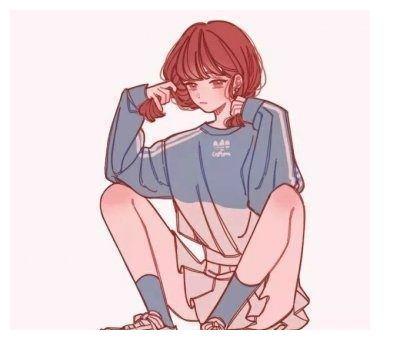 超酷的二次元闺蜜头像,喜欢是乍见之欢,爱是久处不厌