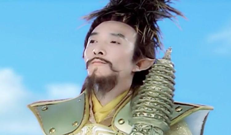 神话剧中的托塔天王,张立的很搞笑,他演的也错