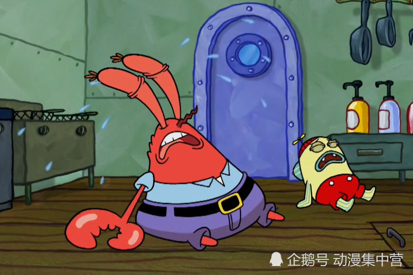 海绵宝宝:蟹老板当众嚎啕大哭,把送上门来的钱都吓走了!