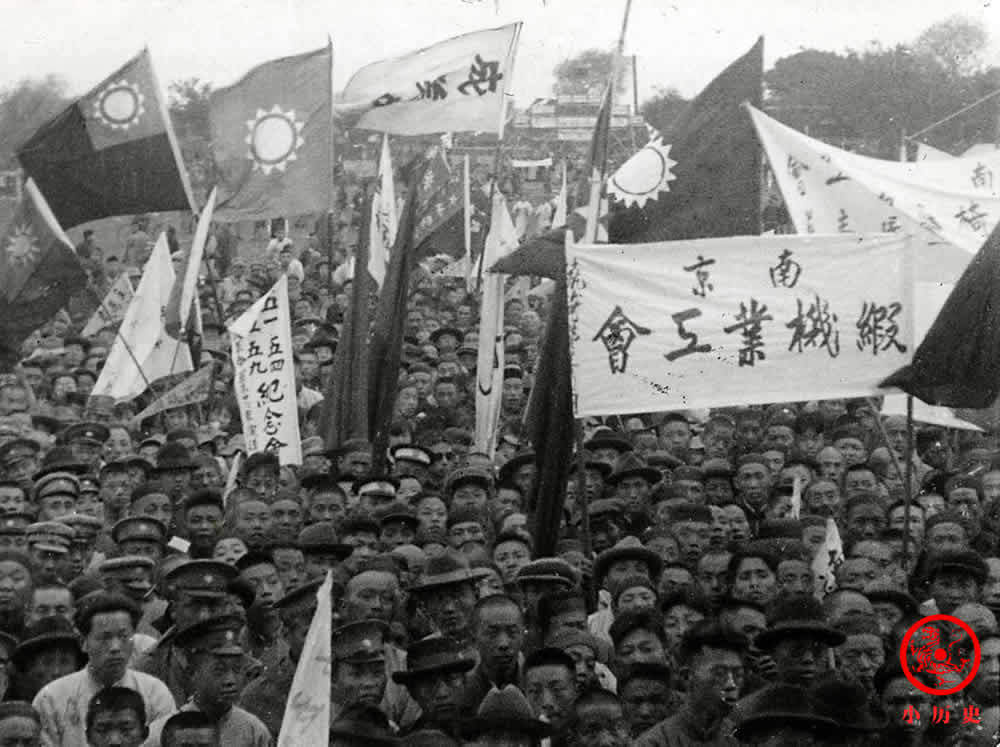 老照片:1927年,兵荒马乱的中国社会