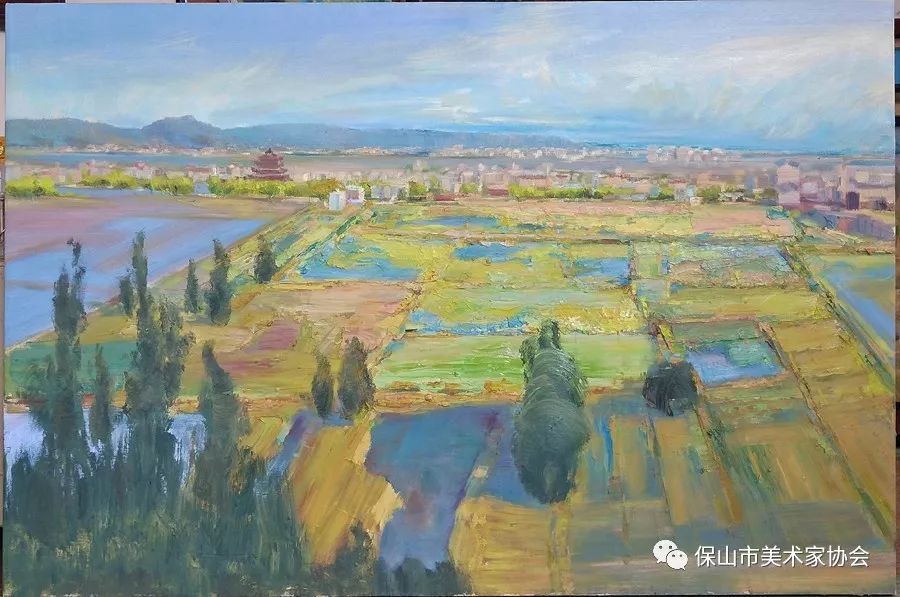 改革开放,摄影展,油画