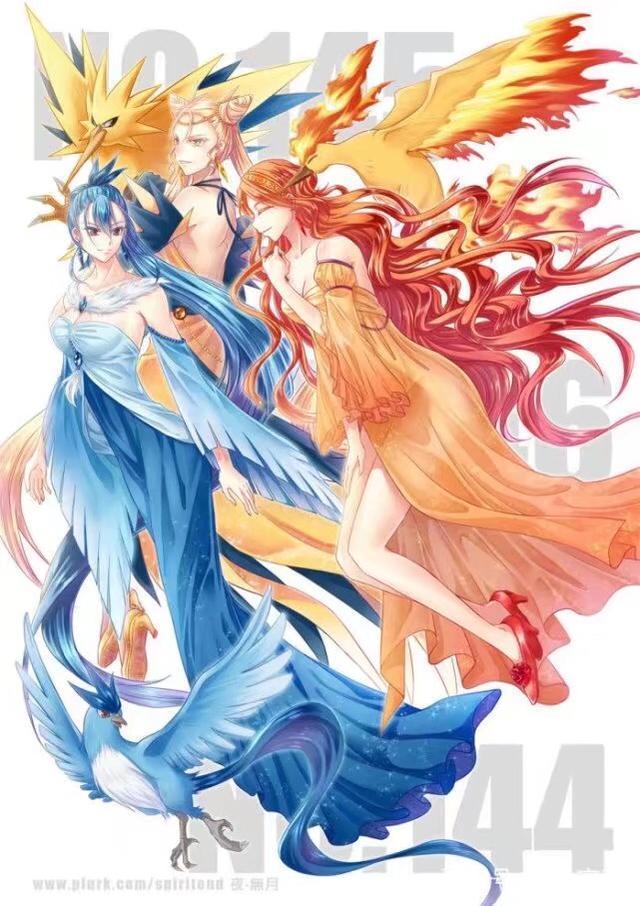 皆可娘化,也就是这个道理,今天我们要说的是拟人后的神奇宝贝小精灵
