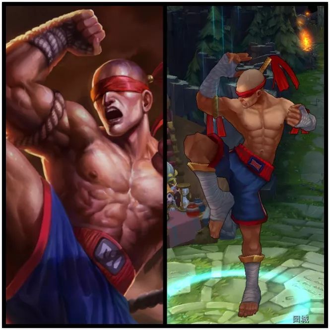 皮肤,盲僧,神拳,lol,李青