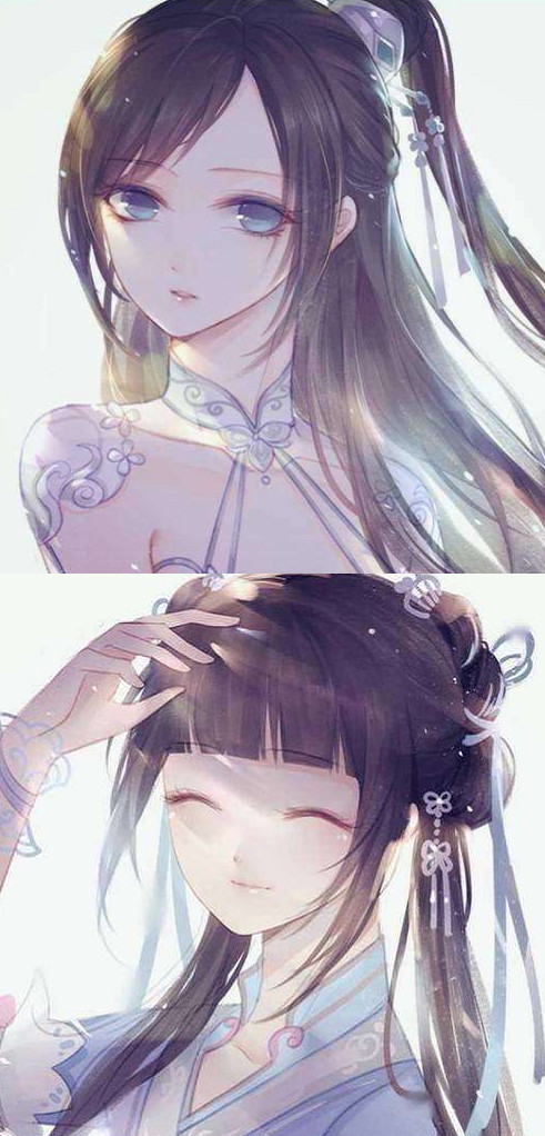 古风·梦幻紫·闺蜜头像:大雪求你别抹去,我们在一起的痕迹!