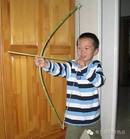 竹子做成的弓箭