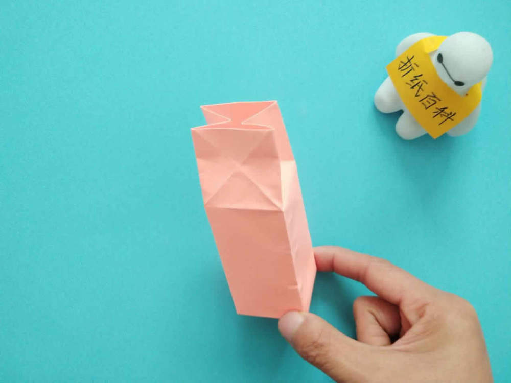 简单实用的牛奶盲盒折纸,一张纸就能做出来,手工折纸图解教程