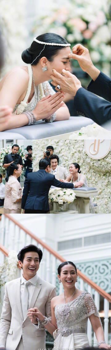 婚礼特辑泰国男星push与女友jui大婚,祝幸福网友神评论