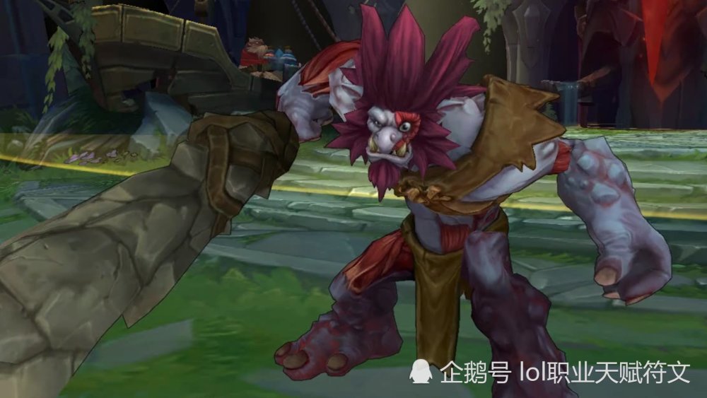 它是lol巨魔特效最好模型最丑的皮肤 一般人用不了这皮肤