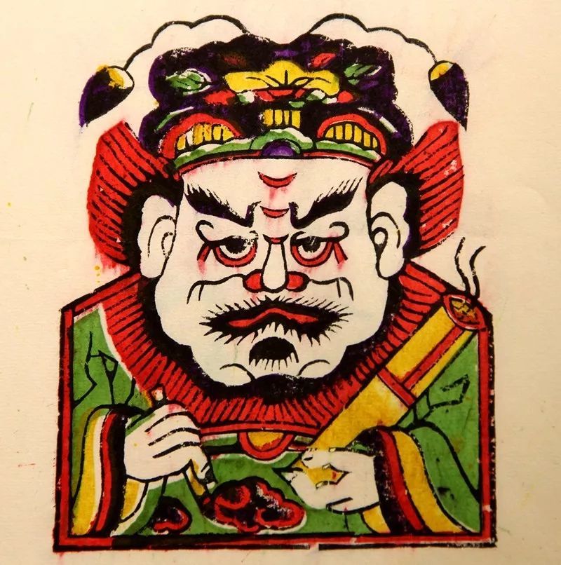 朱仙镇木版年画《小魁头》现代 河南博物院藏