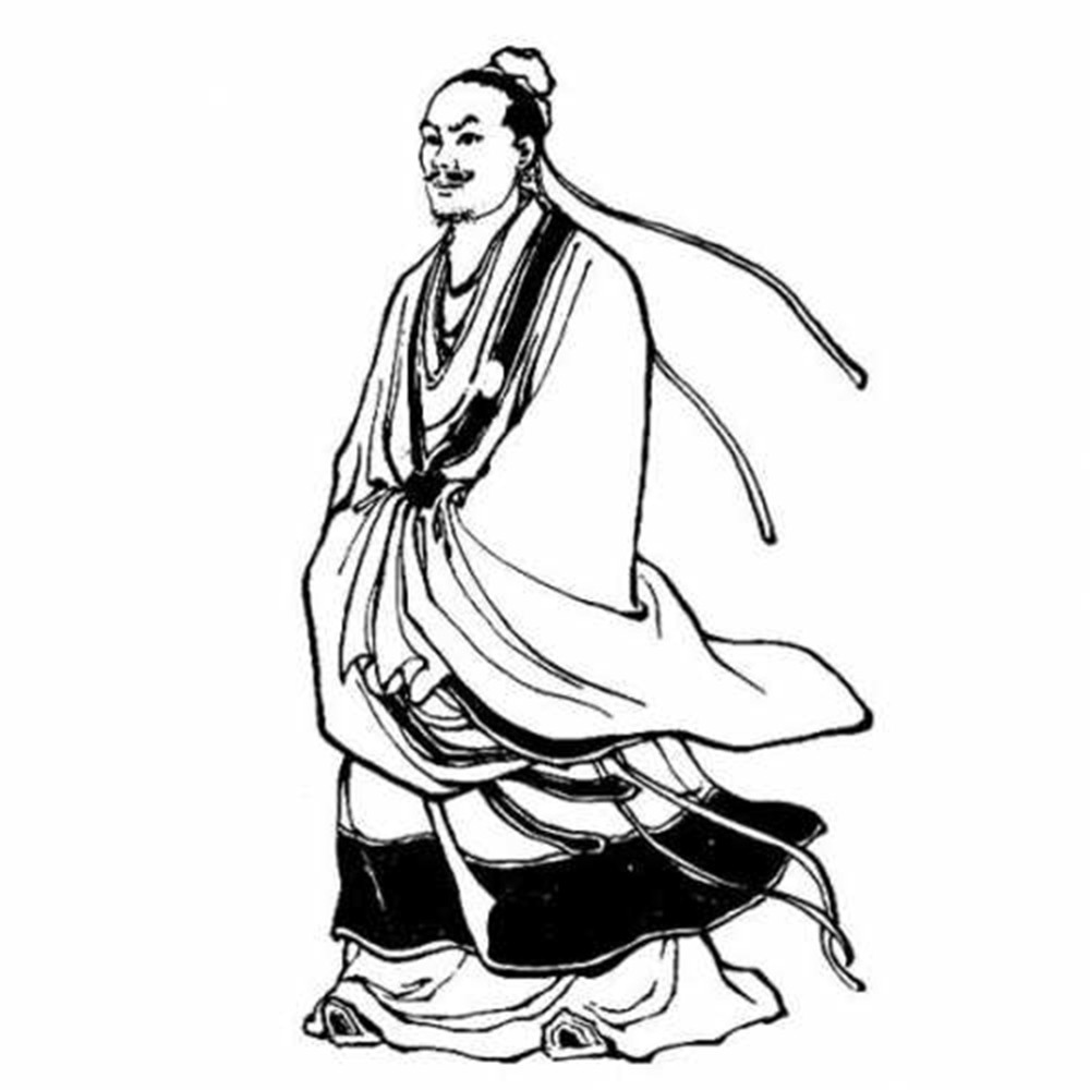 一对古代老人半身像猜成语_素描半身像(3)