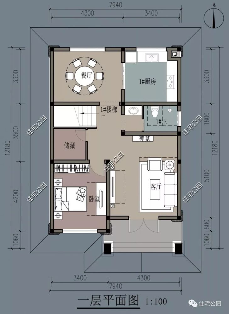 户型,自建房,建筑面积