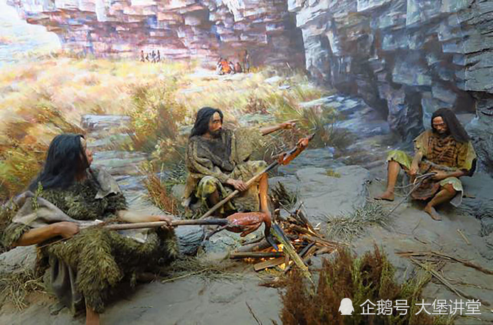 烧烤的鼻祖燧人氏骄傲的不止是钻木取火,他两个老婆才