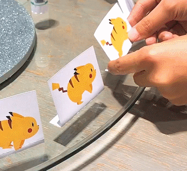 大神分解皮卡丘奔跑动作,旋转圆盘后秒变动漫,表情包版更魔性!