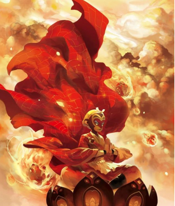 这个是宝莲灯的斗战胜佛,斗战胜佛终究是他无法翻越的山.