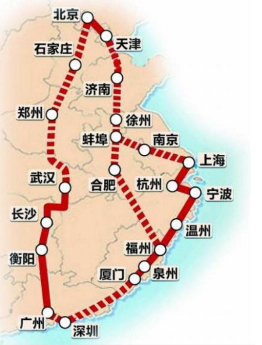 这条高铁线路修建完成后,对于浙江和福建来说都是非常有利的,势必也会
