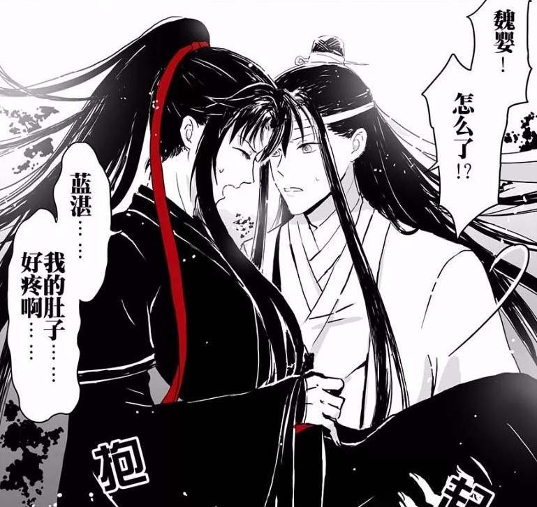 魔道祖师 魏婴:"蓝湛,我怀孕了"