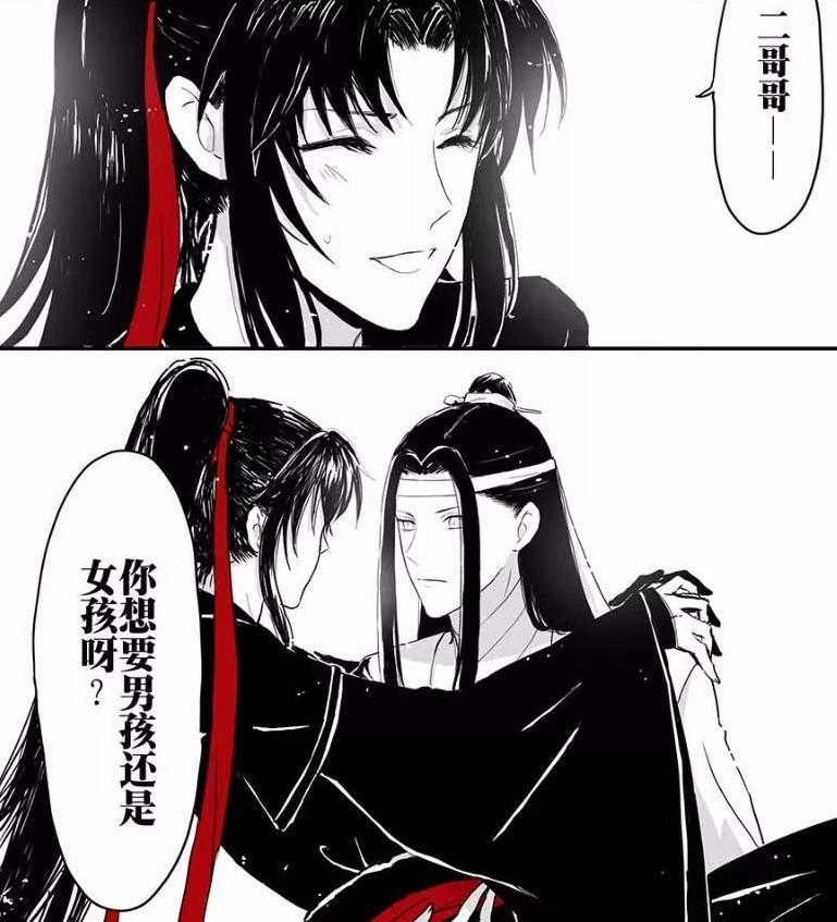 魔道祖师 魏婴:"蓝湛,我怀孕了"