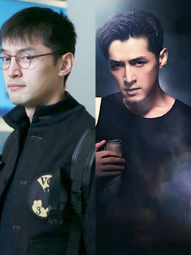 不知为什么,胡歌的这张素颜照看上去比真人胖了许多,是因为角度的问题